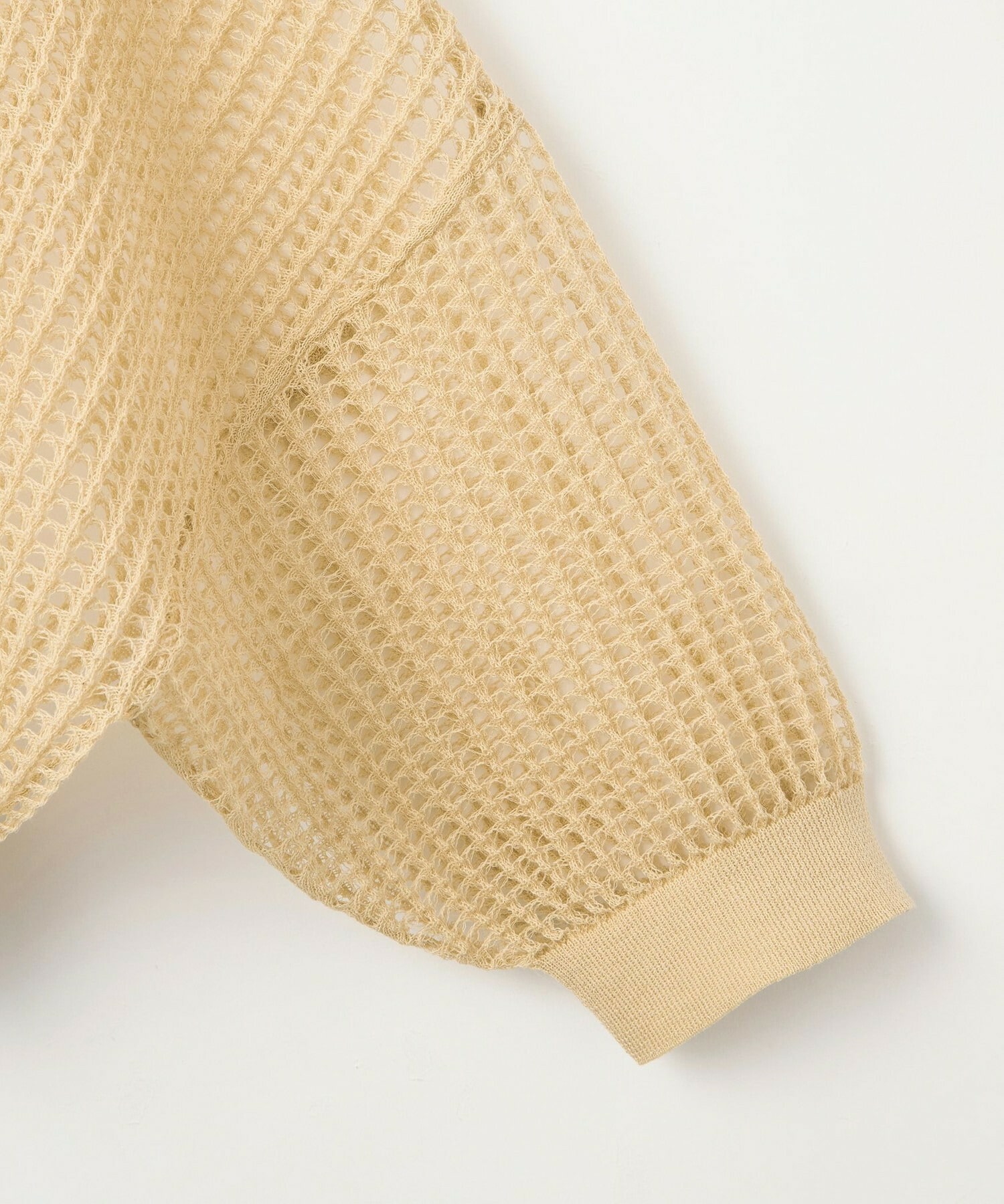 【L'EQUIPE】［eclat 2026年5月号掲載商品］麻ポリエステルショート丈カーディガン 詳細画像 ネイビー 10