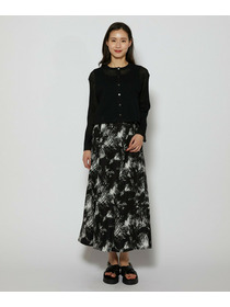 【L'EQUIPE】綿ポリリブカーディガン 詳細画像 ブラック 1