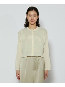 【L'EQUIPE】綿ポリリブカーディガン 詳細画像 ブラック 13