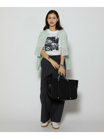 【L'EQUIPE】綿ポリリブカーディガン 詳細画像 ブラック 6