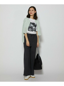 【L'EQUIPE】綿ポリリブカーディガン 詳細画像 ブラック 7