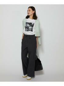 【L'EQUIPE】綿ポリリブカーディガン 詳細画像 ブラック 8