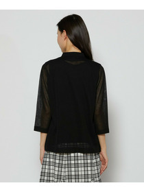 【L'EQUIPE】リネン混カーディガン 詳細画像 ブラック 15