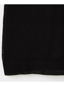 【L'EQUIPE】リネン混カーディガン 詳細画像 ブラック 24