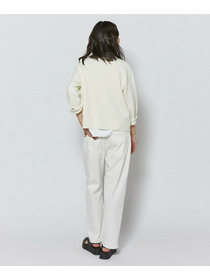 【L'EQUIPE】コットンポリミラノリブニットジャケット 詳細画像 ブラック 13