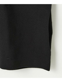 【L'EQUIPE】コットンポリミラノリブニットジャケット 詳細画像 ブラック 25