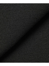 【L'EQUIPE】コットンポリミラノリブニットジャケット 詳細画像 ブラック 27