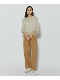 【L'EQUIPE】ブライトレーヨンニットプルオーバー 詳細画像 ライトグレー 5