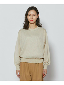 【L'EQUIPE】ブライトレーヨンニットプルオーバー 詳細画像 ライトグレー 7