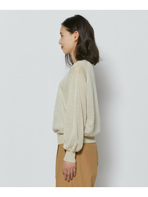 【L'EQUIPE】ブライトレーヨンニットプルオーバー 詳細画像 ライトグレー 8