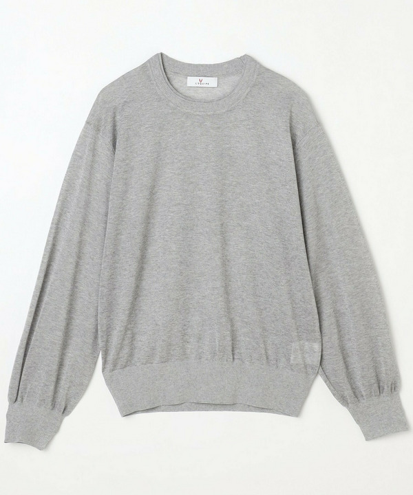 ブライトレーヨンニットプルオーバー 詳細画像 ライトグレー 1