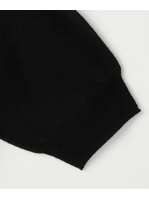 【L'EQUIPE】リネン混バック釦ニットトップス 詳細画像 ブラック 23