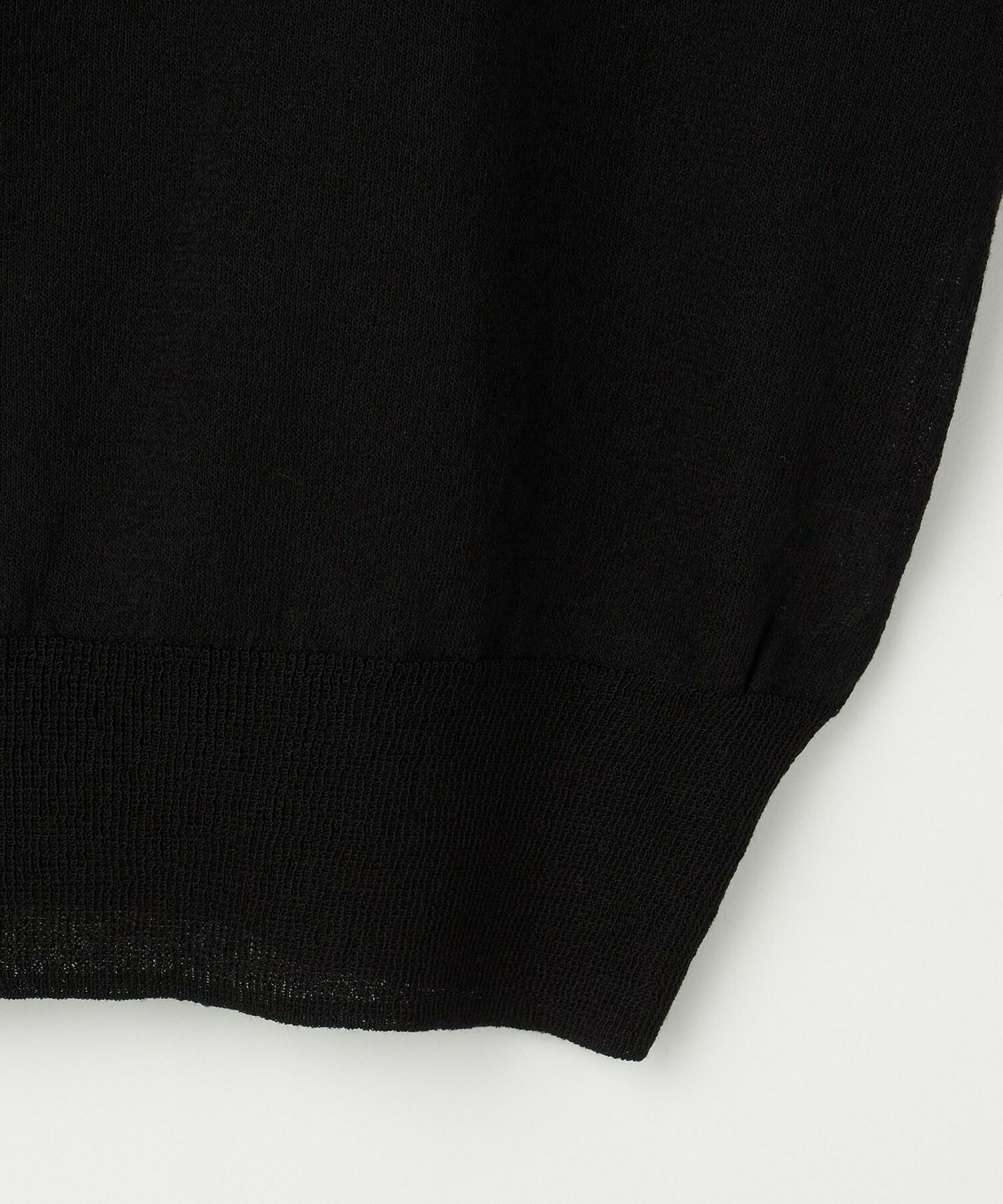 【L'EQUIPE】リネン混バック釦ニットトップス 詳細画像 ブラック 24