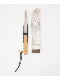 【L'EQUIPE】manipuri 別注 扇子 詳細画像 ブラック 3