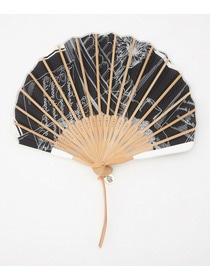 【L'EQUIPE】manipuri 別注 扇子 詳細画像 ブラック 6