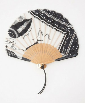 【L'EQUIPE】manipuri 別注 扇子 詳細画像 ホワイト 1