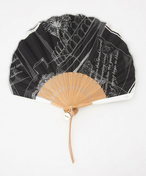 【L'EQUIPE】manipuri 別注 扇子 詳細画像 ブラック 1
