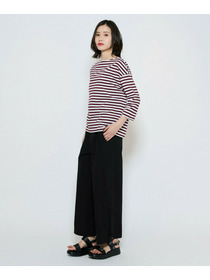 【L'EQUIPE】raspail&times;L&rsquo;EQUIPE 別注ボーダーカットソー 詳細画像 ブラック 1