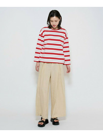 【L'EQUIPE】raspail&times;L&rsquo;EQUIPE 別注ニュアンスボーダーカットソー 詳細画像 ネイビー 1