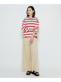 【L'EQUIPE】raspail&times;L&rsquo;EQUIPE 別注ニュアンスボーダーカットソー 詳細画像 ネイビー 2