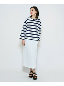 【L'EQUIPE】raspail&times;L&rsquo;EQUIPE 別注ニュアンスボーダーカットソー 詳細画像 ネイビー 6