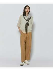 【L'EQUIPE】［eclat 2026年5月号掲載商品］manipuri カラー別注ストール 詳細画像 カーキ 11