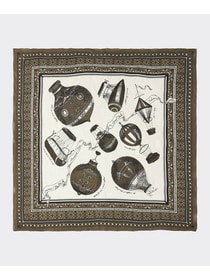 【L'EQUIPE】［eclat 2026年5月号掲載商品］manipuri カラー別注ストール 詳細画像 カーキ 15