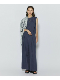 【L'EQUIPE】［eclat 2026年5月号掲載商品］manipuri カラー別注ストール 詳細画像 カーキ 2