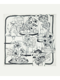 【L'EQUIPE】［eclat 2026年5月号掲載商品］manipuri カラー別注ストール 詳細画像 カーキ 5