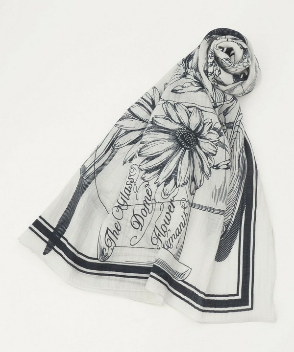 ［eclat 2026年5月号掲載商品］manipuri カラー別注ストールmanipuri カラー別注ストール