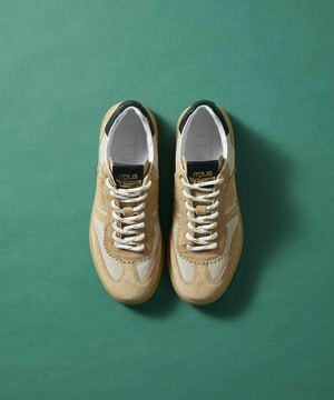 【L'EQUIPE】［eclat 2026年5月号掲載商品］mjus&times;L&rsquo;EQUIPEコラボスニーカー 詳細画像 ベージュ 1