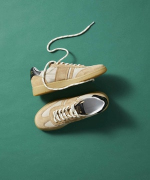 【L'EQUIPE】［eclat 2026年5月号掲載商品］mjus&times;L&rsquo;EQUIPEコラボスニーカー 詳細画像 ベージュ 2