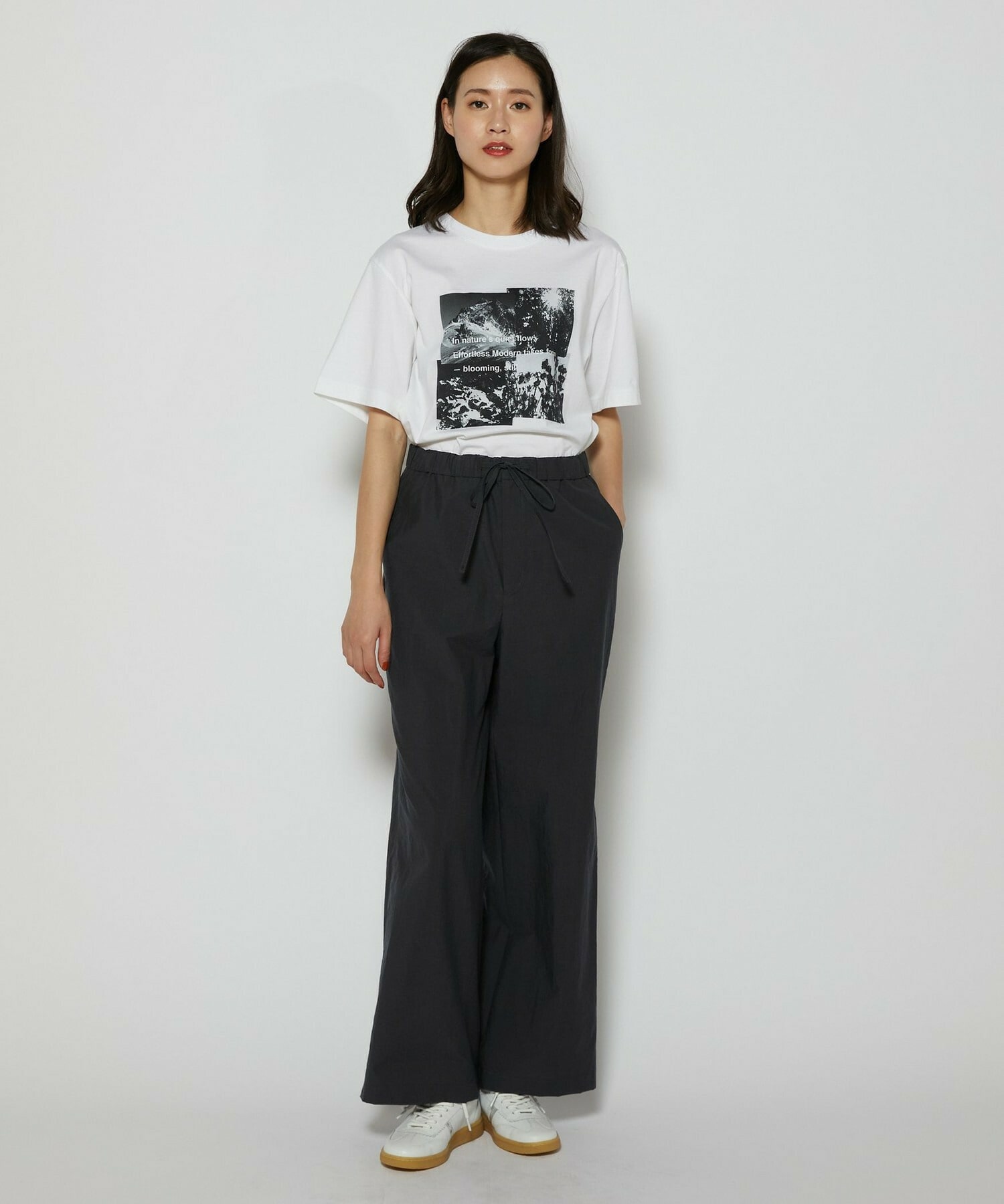 【L'EQUIPE】［eclat 2026年5月号掲載商品］mjus&times;L&rsquo;EQUIPEコラボスニーカー 詳細画像 ベージュ 10