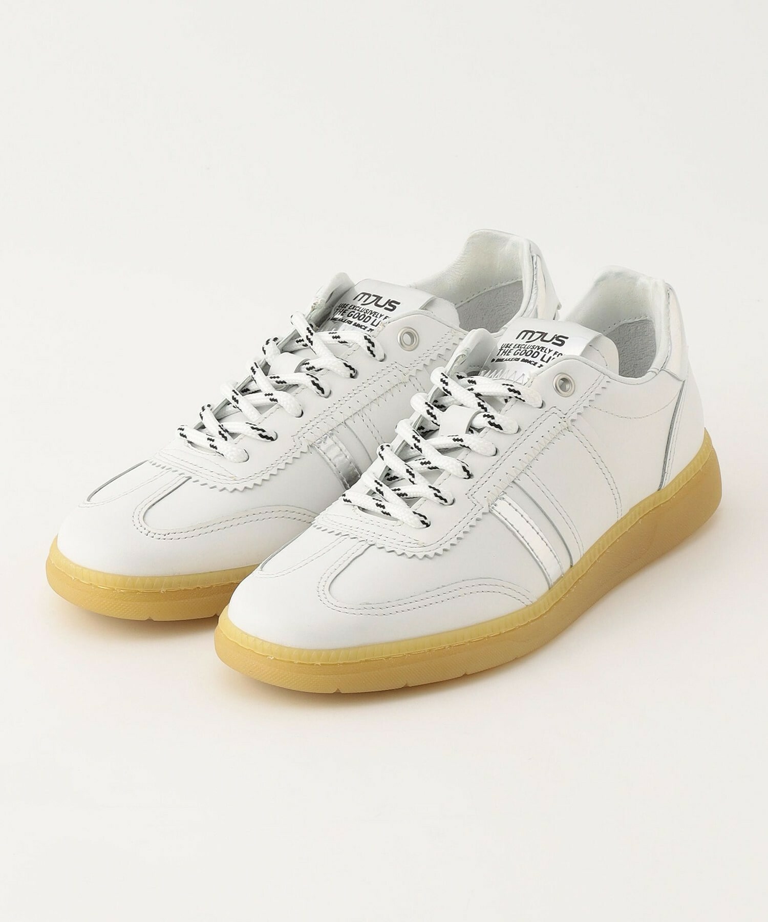 【L'EQUIPE】［eclat 2026年5月号掲載商品］mjus&times;L&rsquo;EQUIPEコラボスニーカー 詳細画像 ベージュ 17