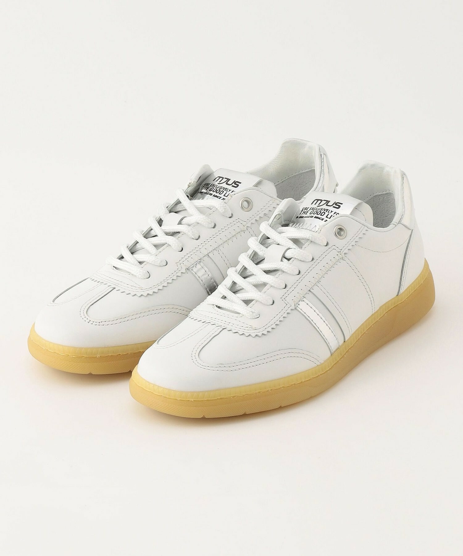 【L'EQUIPE】［eclat 2026年5月号掲載商品］mjus&times;L&rsquo;EQUIPEコラボスニーカー 詳細画像 ベージュ 18