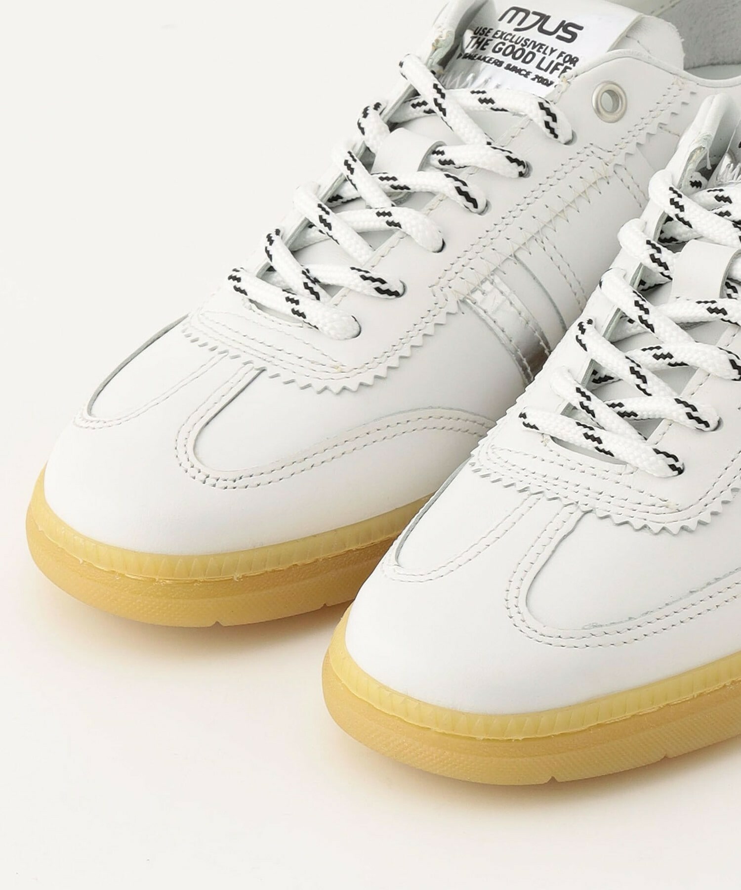 【L'EQUIPE】［eclat 2026年5月号掲載商品］mjus&times;L&rsquo;EQUIPEコラボスニーカー 詳細画像 ベージュ 27