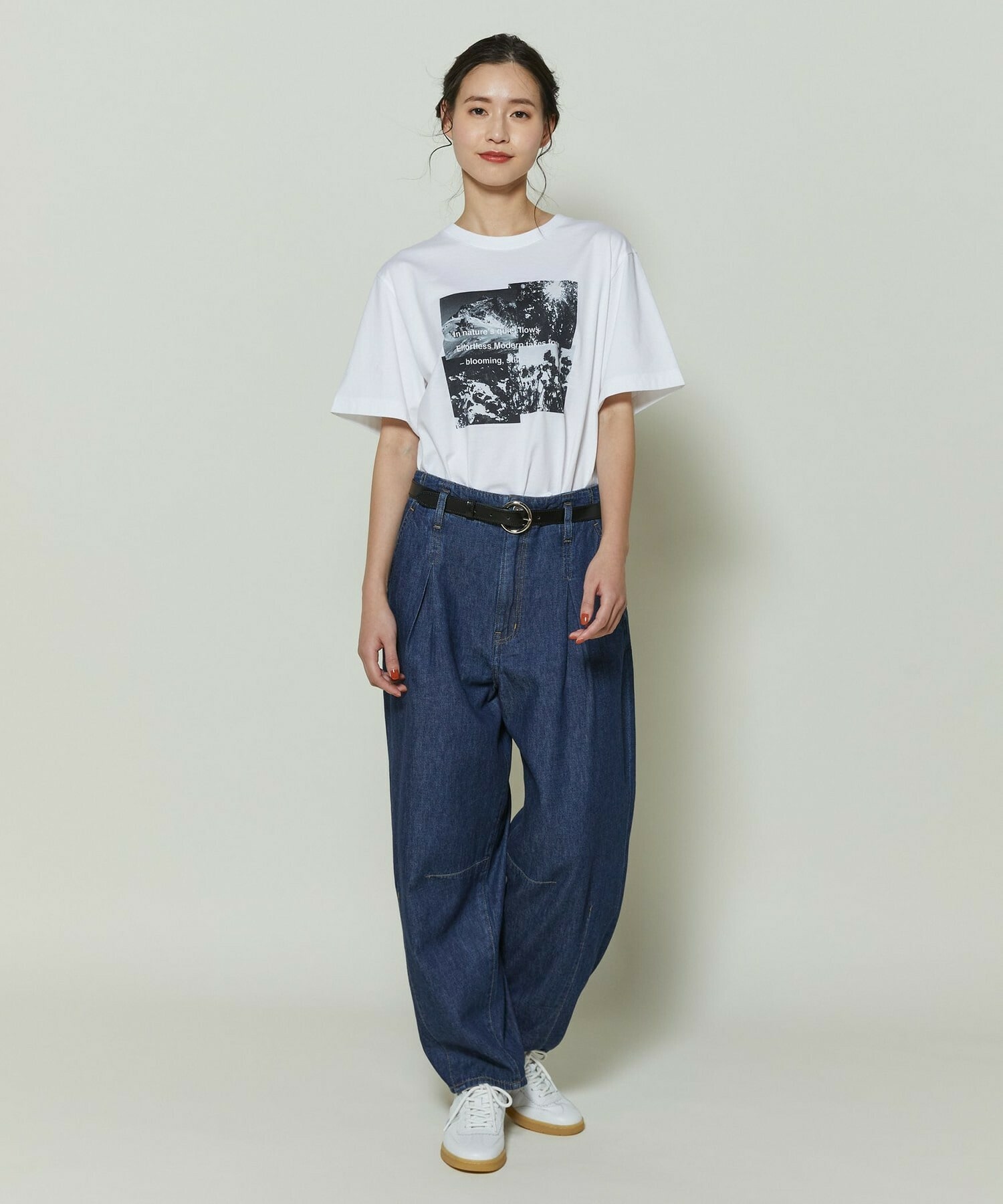 【L'EQUIPE】［eclat 2026年5月号掲載商品］mjus&times;L&rsquo;EQUIPEコラボスニーカー 詳細画像 ベージュ 7