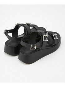 【L'EQUIPE】［eclat 2026年5月号掲載商品］CORSOROMA,9コラボWベルトサンダル 詳細画像 ブラック 27