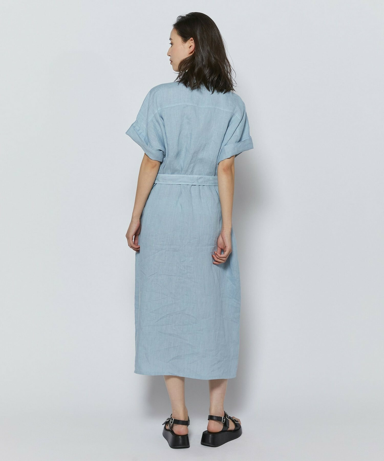 【L'EQUIPE】［eclat 2026年5月号掲載商品］CORSOROMA,9コラボWベルトサンダル 詳細画像 ブラック 10