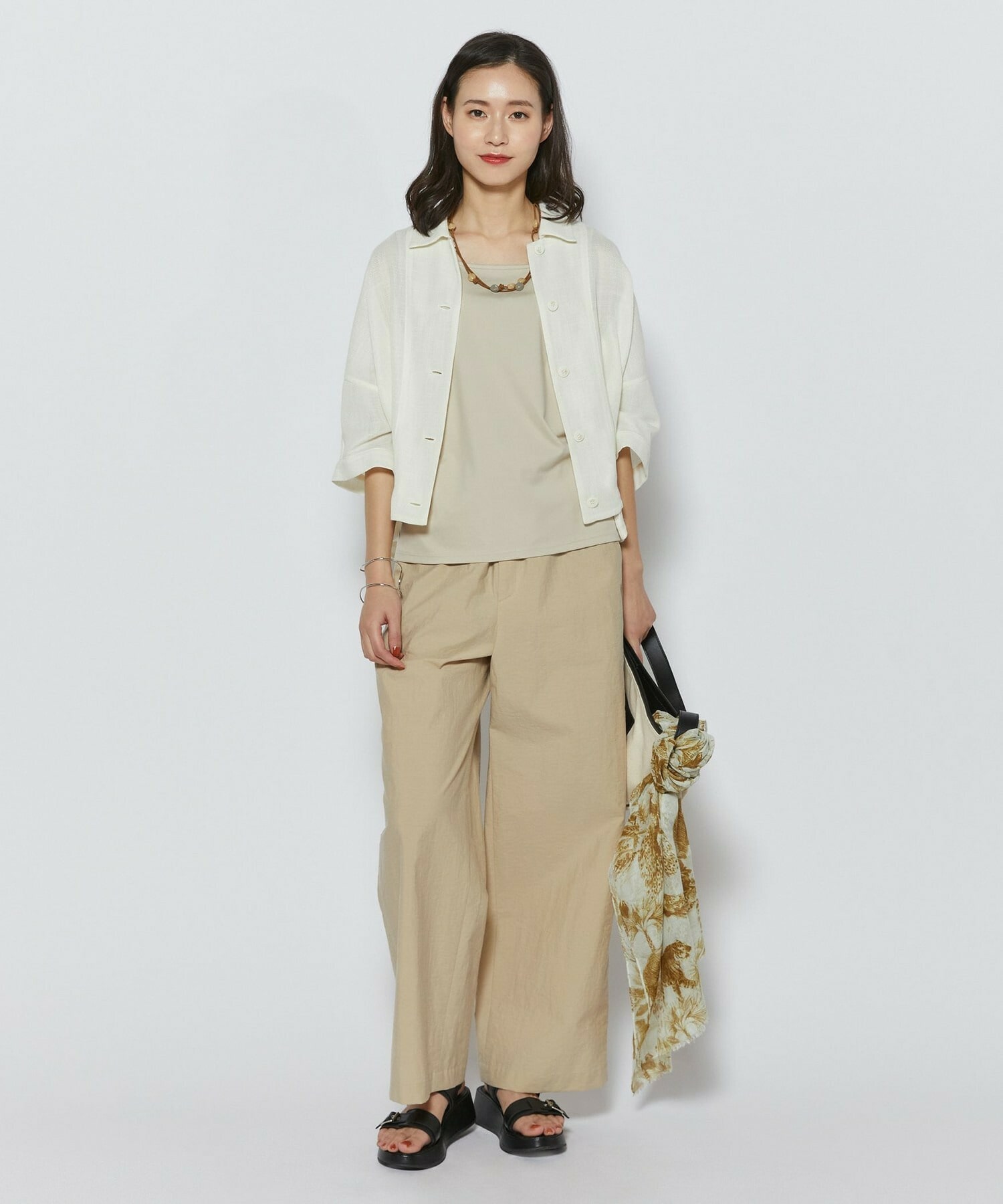 【L'EQUIPE】［eclat 2026年5月号掲載商品］CORSOROMA,9コラボWベルトサンダル 詳細画像 ブラック 19