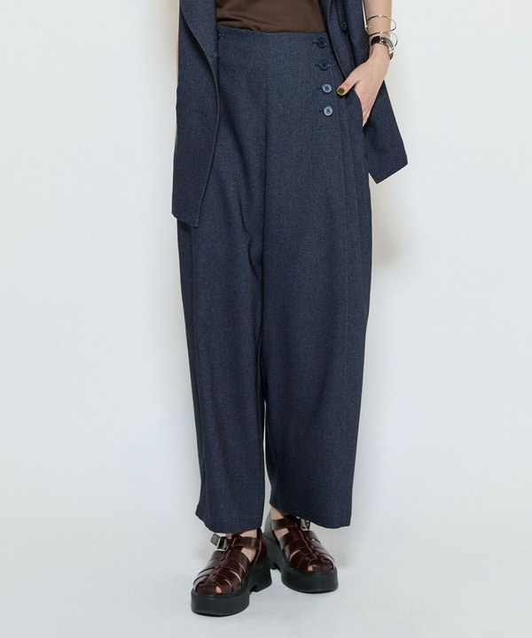 【L'EQUIPE】テクニカルデニムパンツ