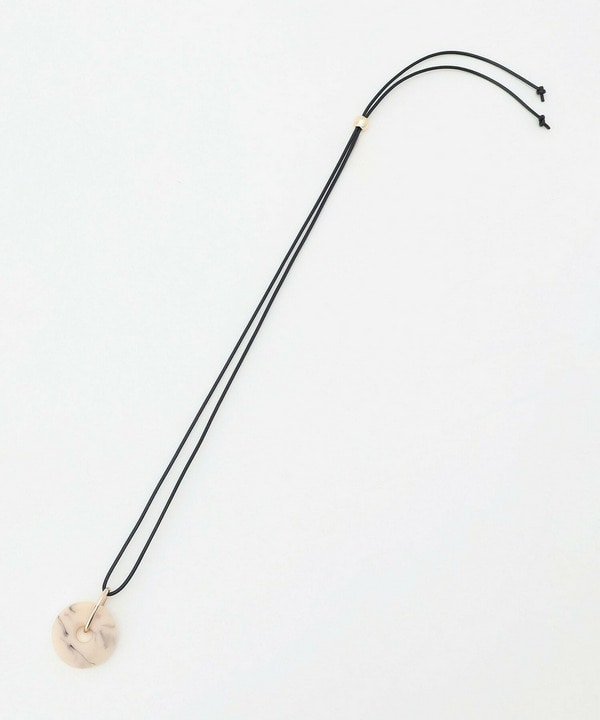 【L'EQUIPE】アクリル樹脂×オーバルリングペンダント