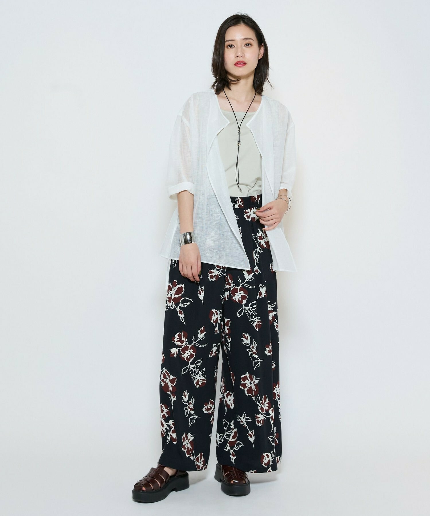【L'EQUIPE】リネン混カールマイヤージャケット 詳細画像 ブラック 2
