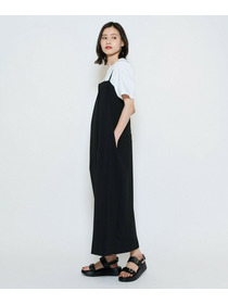 【L'EQUIPE】ウォッシャブル2WAYワンピース 詳細画像 ブラック 3