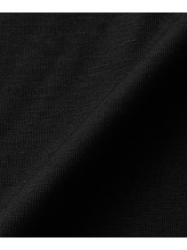 【L'EQUIPE】ハイツイストコットンバックフレアーカットソー 詳細画像 ブラック 36