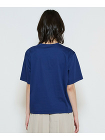 【L'EQUIPE】サークル刺繡Tシャツ 詳細画像 ネイビー 21