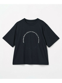 【L'EQUIPE】サークル刺繡Tシャツ 詳細画像 ネイビー 22