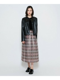 【L'EQUIPE】フロッキーチュールカットソー 詳細画像 ブラック 13