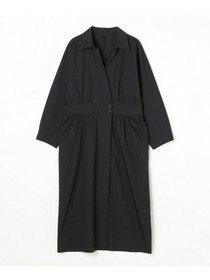 【L'EQUIPE】【Lサイズ】ビンテージコットンナイロンワンピース 詳細画像 ブラック 6
