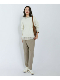 【L'EQUIPE】【Lサイズ】バックブラッシュツイルパンツ 詳細画像 ブラック 2